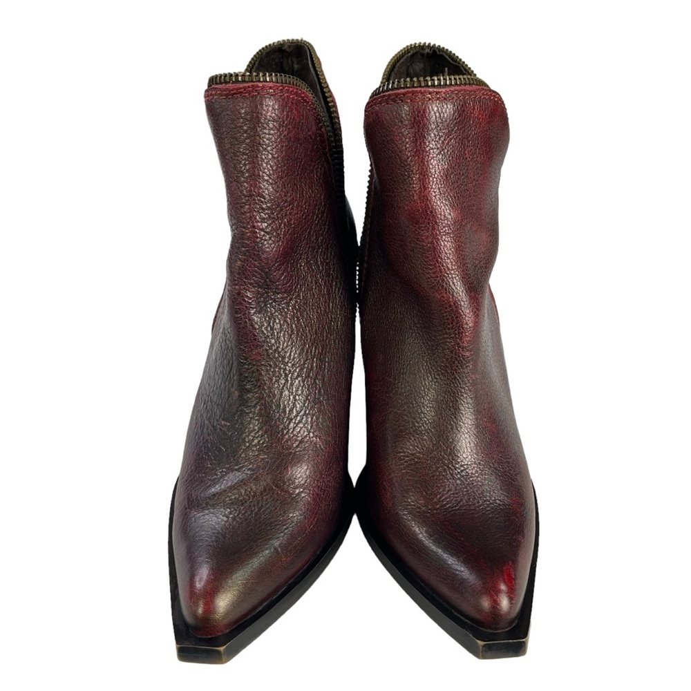 Jeffrey Campbell Leather Western Cowboy Boots Womens Size EU37 US6.5 - Picture 6 of 13
